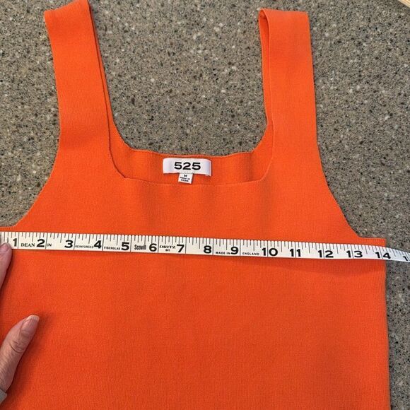 525 Eva Square Neck In Tiger Lily - Picture 4 of 8